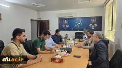 بازدید معاون امور دانشجو معلمان دانشگاه فرهنگیان از پردیس های استان البرز 2