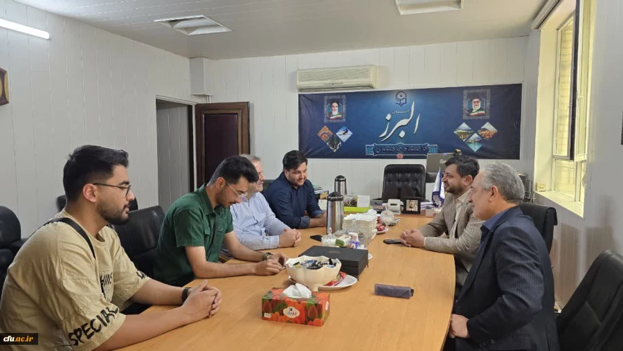 بازدید معاون امور دانشجو معلمان دانشگاه فرهنگیان از پردیس های استان البرز 2