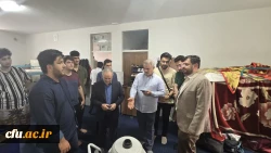 بازدید معاون امور دانشجو معلمان دانشگاه فرهنگیان از پردیس های استان البرز 3