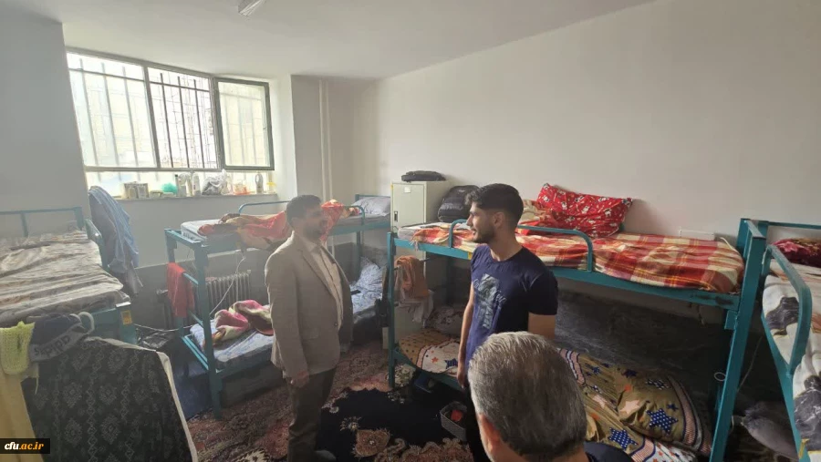 بازدید معاون امور دانشجو معلمان دانشگاه فرهنگیان از پردیس های استان البرز 4