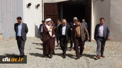 افتتاح سالن کشتی جدید و بازدید از زیرساخت های پردیس شهید مدرس سنندج توسط هیئت سازمان مرکزی 4