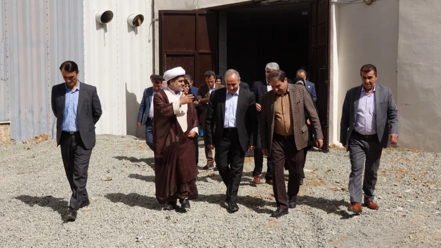 افتتاح سالن کشتی جدید و بازدید از زیرساخت های پردیس شهید مدرس سنندج توسط هیئت سازمان مرکزی 4