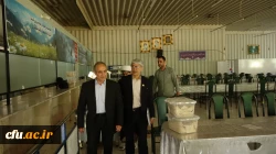 افتتاح سالن کشتی جدید و بازدید از زیرساخت های پردیس شهید مدرس سنندج توسط هیئت سازمان مرکزی 6