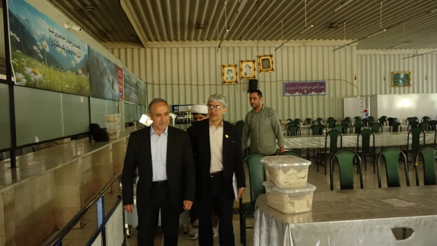 افتتاح سالن کشتی جدید و بازدید از زیرساخت های پردیس شهید مدرس سنندج توسط هیئت سازمان مرکزی 6