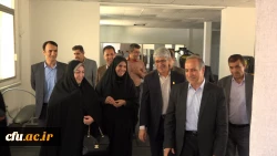 افتتاح سه فضای جدید آموزشی و رفاهی در پردیس بنت الهدی صدر با حضور مسئولان سازمان مرکزی دانشگاه فرهنگیان 4