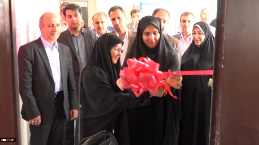افتتاح سه فضای جدید آموزشی و رفاهی در پردیس بنت الهدی صدر با حضور مسئولان سازمان مرکزی دانشگاه فرهنگیان 5