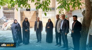 بازدید مدیران کل مالی و منابع انسانی سازمان مرکزی دانشگاه فرهنگیان از دانشگاه فرهنگیان استان کرمانشاه 
 