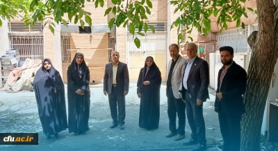 بازدید مدیران کل مالی و منابع انسانی سازمان مرکزی دانشگاه فرهنگیان از دانشگاه فرهنگیان استان کرمانشاه
