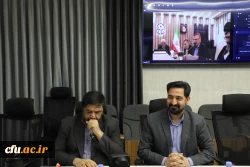 بررسی دو طرح ایجاد مرکز بین المللی آموزش زبان های خارجی و راه اندازی مرکز آزفا به ابتکار مدیریت امور بین الملل در جلسه شورای دانشگاه  2