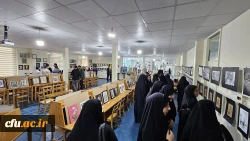 دوازدهمین نمایشگاه آثار هنری دانشجومعلمان دانشگاه فرهنگیان آذربایجان شرقی  گشایش یافت  4