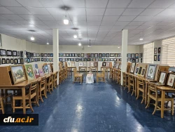 دوازدهمین نمایشگاه آثار هنری دانشجومعلمان دانشگاه فرهنگیان آذربایجان شرقی  گشایش یافت  6