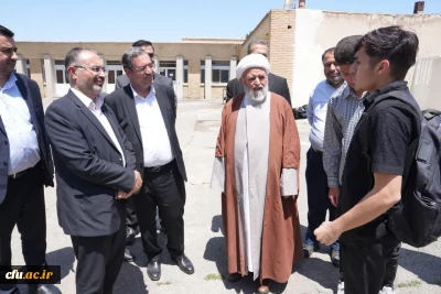 بازدید استاندار آذربایجان غربی از بخش های مختلف مدیریت امور پردیس های دانشگاه فرهنگیان استان