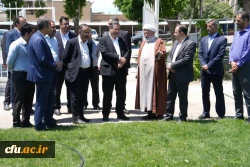 بازدید استاندار آذربایجان غربی از بخش های مختلف مدیریت امور پردیس های دانشگاه فرهنگیان استان 7