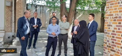 بازدید مدیرکل دفتر برنامه و بودجه و امور عمرانی سازمان مرکزی از دانشگاه فرهنگیان لرستان 