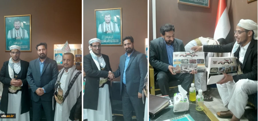 بازدید مدیریت امور بین الملل دانشگاه از غرفه انتشارات خارجی سی و ششمین نمایشگاه بین المللی کتاب تهران 2