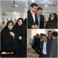 دوازدهمین نمایشگاه آثار هنری دانشجومعلمان در سالروز فتح خرمشهر در پردیس فاطمه الزهرا برگزار شد 3