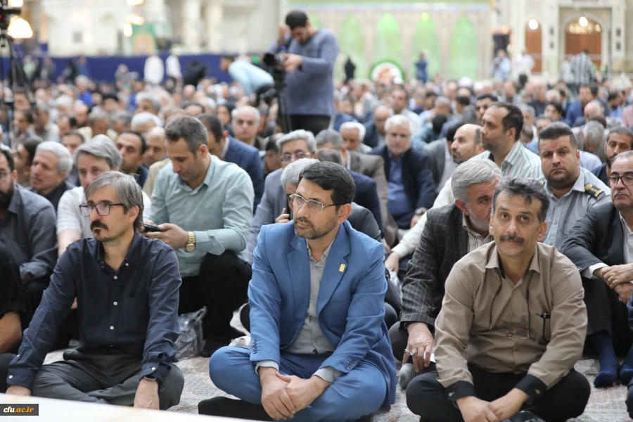 مراسم تجدید میثاق دانشگاهیان با آرمان های امام خمینی(ره) و تجدید بیعت با مقام معظم رهبری (مدظله العالی) 3