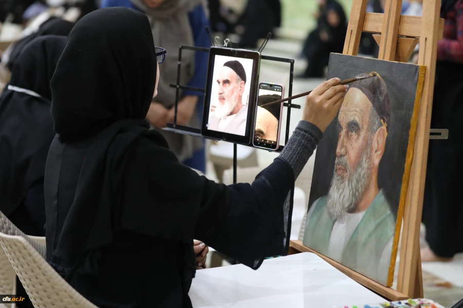 مراسم تجدید میثاق دانشگاهیان با آرمان های امام خمینی(ره) و تجدید بیعت با مقام معظم رهبری (مدظله العالی) 8