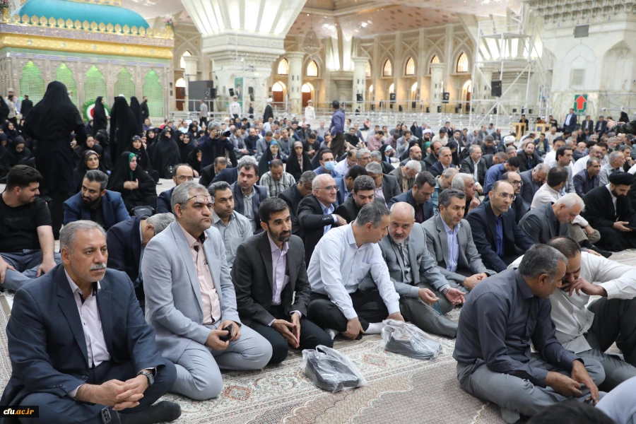 مراسم تجدید میثاق دانشگاهیان با آرمان های امام خمینی(ره) و تجدید بیعت با مقام معظم رهبری (مدظله العالی) 11