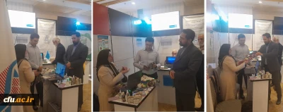 امیدی در غرفه دانشگاه علوم پزشکی در نمایشگاه جانبی اجلاس OIC-15: تدوین سند جامع همکاری های علمی کشورهای اسلامی در حوزه هوش مصنوعی گامی مهم است