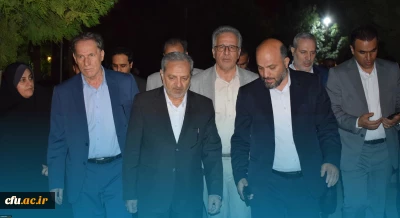 زيارة وزير التربية والتعليم لجامعة فرهنجيان في كرمانشاه