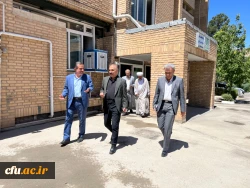 بازدید معاون آموزشی و تحصیلات تکمیلی سازمان مرکزی از روند اجرای امتحانات استان قزوین 4