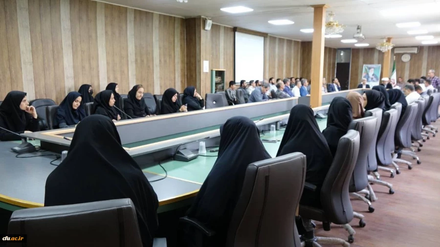 جمع خوانی سوره فتح و محکومیت جنایت صهیونیست ها در دانشگاه فرهنگیان کردستان 6