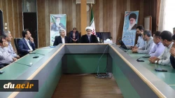 جمع خوانی سوره فتح و محکومیت جنایت صهیونیست ها در دانشگاه فرهنگیان کردستان 10