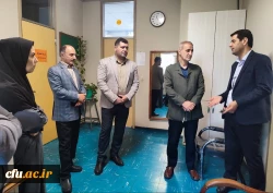 بازدید رئیس اداره سنجش عملکرد آموزشی سازمان مرکزی از دانشگاه فرهنگیان مازندران 3