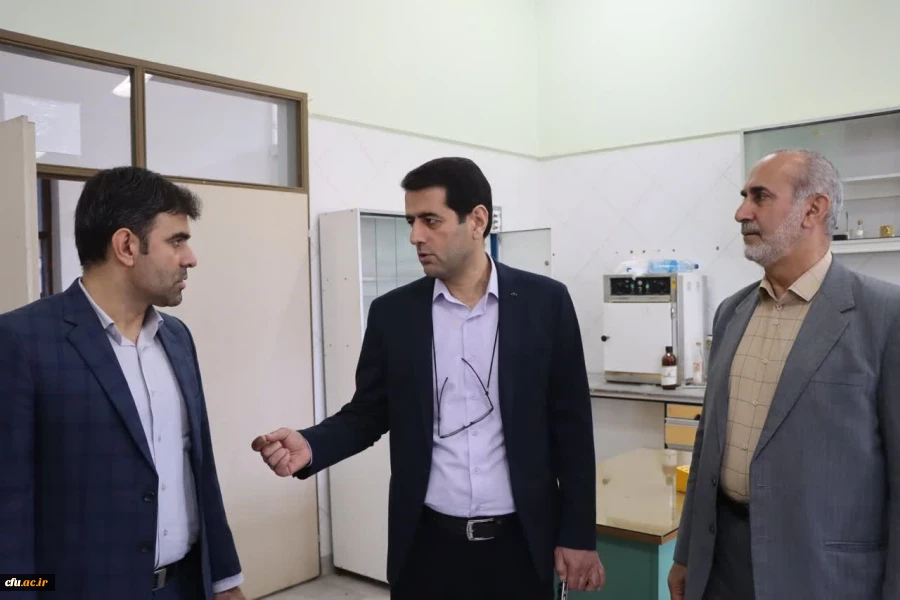 بازدید رئیس اداره سنجش عملکرد آموزشی سازمان مرکزی از دانشگاه فرهنگیان مازندران 7