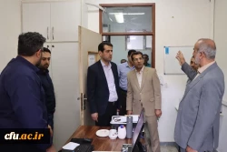 بازدید رئیس اداره سنجش عملکرد آموزشی سازمان مرکزی از دانشگاه فرهنگیان مازندران 8