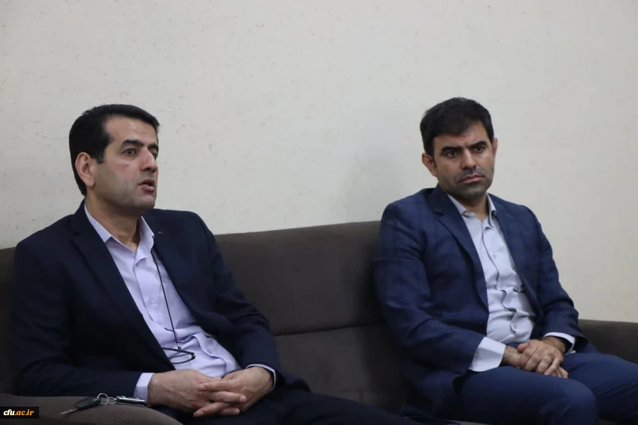 بازدید رئیس اداره سنجش عملکرد آموزشی سازمان مرکزی از دانشگاه فرهنگیان مازندران 10