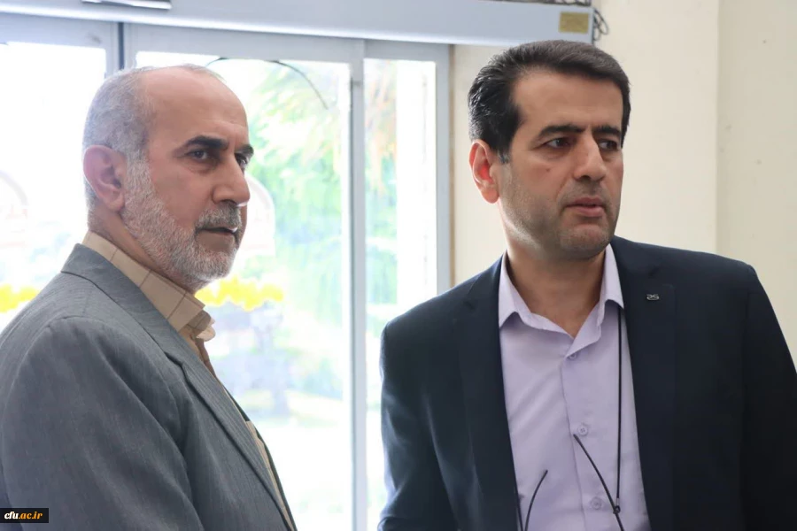 بازدید رئیس اداره سنجش عملکرد آموزشی سازمان مرکزی از دانشگاه فرهنگیان مازندران 11