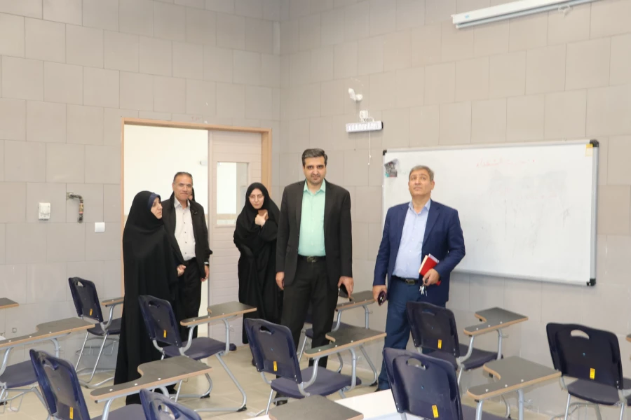 بازدید مدیر وابسته به کارورزی سازمان مرکزی از پردیس های آذربایجان شرقی  3