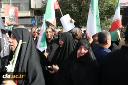 موکب دانشگاه فرهنگیان در آیین تشییع شهدای اقتدار  ملی 4