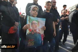 موکب دانشگاه فرهنگیان در آیین تشییع شهدای اقتدار  ملی 10