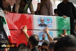 موکب دانشگاه فرهنگیان در آیین تشییع شهدای اقتدار  ملی 11