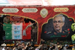 موکب دانشگاه فرهنگیان در آیین تشییع شهدای اقتدار  ایران 12