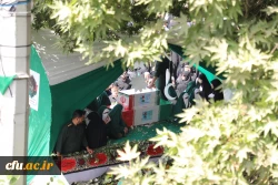 موکب دانشگاه فرهنگیان در آیین تشییع شهدای اقتدار  ایران 18