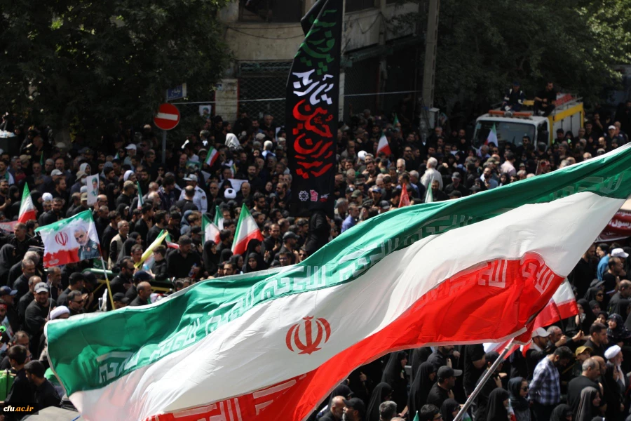 موکب دانشگاه فرهنگیان در آیین تشییع شهدای اقتدار  ایران 19