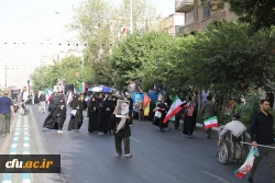 موکب دانشگاه فرهنگیان در آیین تشییع شهدای اقتدار  ایران 22