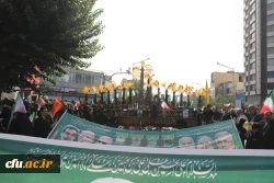 موکب دانشگاه فرهنگیان در آیین تشییع شهدای اقتدار  ایران 26