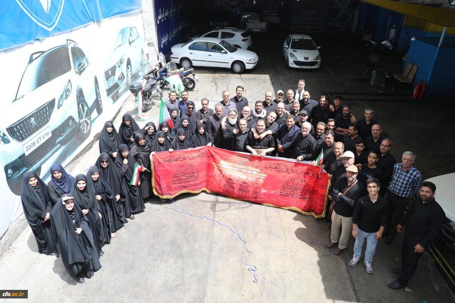 موکب دانشگاه فرهنگیان در آیین تشییع شهدای اقتدار  ایران 30