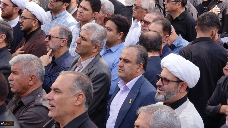 حضور پرشور دانشگاه فرهنگیان کردستان در آیین تشییع شهید رضا بسطامی 8