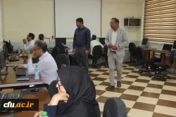  برگزاری آزمون الکترونیکی معلمان داوطلب اعزام به مدارس خارج از کشور در پردیس شهید بهشتی دانشگاه فرهنگیان هرمزگان 4