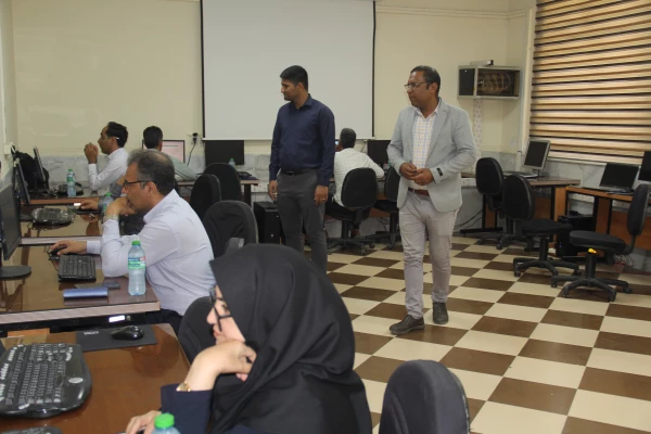  برگزاری آزمون الکترونیکی معلمان داوطلب اعزام به مدارس خارج از کشور در پردیس شهید بهشتی دانشگاه فرهنگیان هرمزگان 4