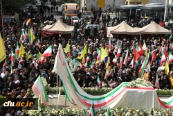 برپایی موکب دانشگاه فرهنگیان در آیین تشییع شهدای اقتدار ایران  15