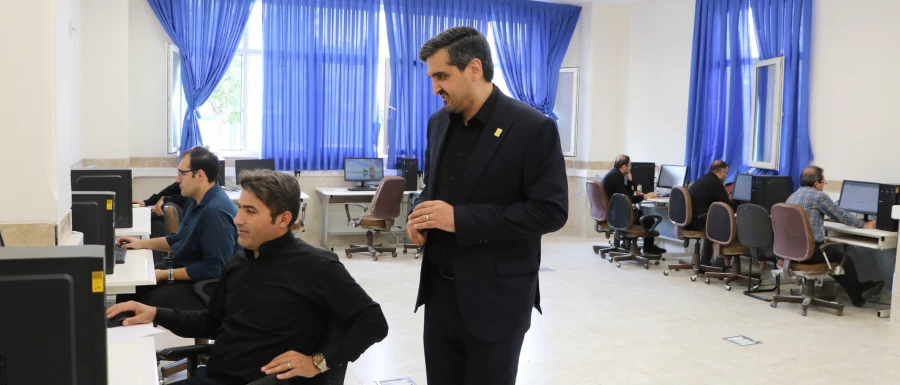 برگزاری آزمون  الکترونیکی  اعزام فرهنگیان به مدارس خارج از کشور در دانشگاه فرهنگیان آذربایجان شرقی  3