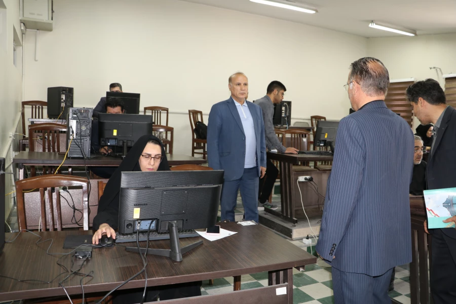 برگزاری آزمون  الکترونیکی  اعزام فرهنگیان به مدارس خارج از کشور در دانشگاه فرهنگیان آذربایجان شرقی  7