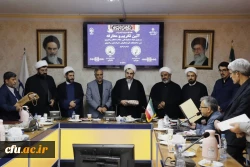آیین تکریم و معارف مسئول نهاد نمایندگی مقام معظم رهبری در دانشگاه فرهنگیان استان خراسان رضوی برگزار شد 2